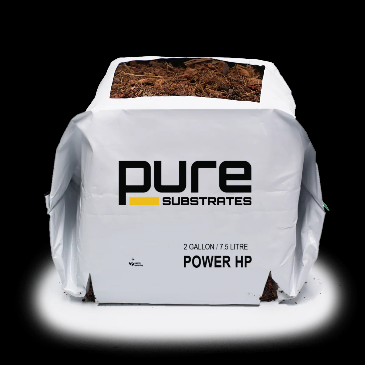 PURE SUBSTRATES® Hybrid Top - 39 ea, 1 Gallon Power HP Grow Bags.