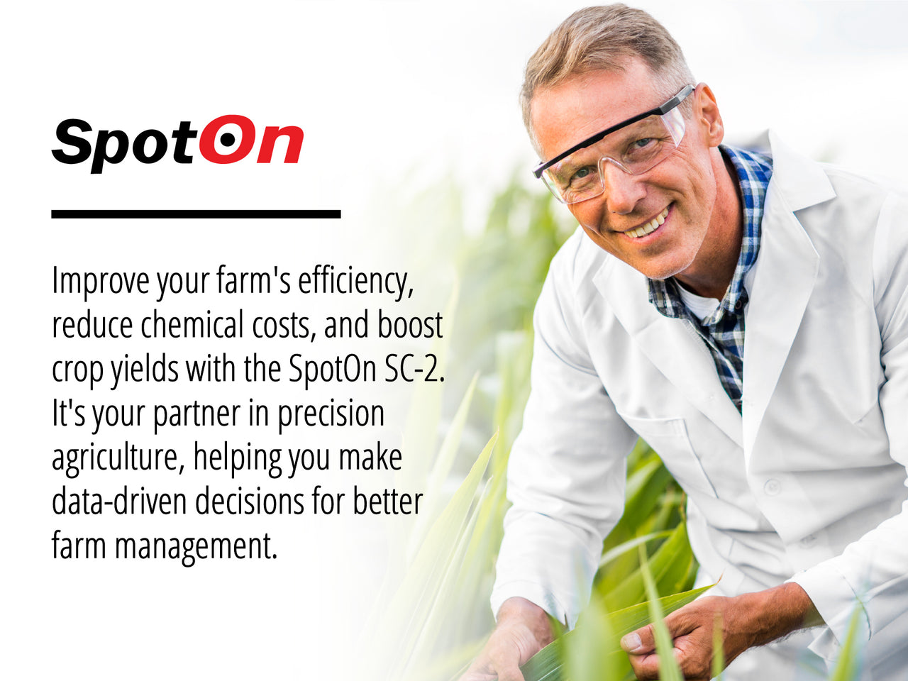 SpotOn SC-2 Sprayer Calibrator - Quickly Check Flow Rate of Sprayer Nozzles. Digital Nozzle Flow Meter for Precise Chemical Application - Pesticide & Fertilizer Rate Calculator -