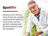 Thumbnail for SpotOn SC-2 Sprayer Calibrator - Quickly Check Flow Rate of Sprayer Nozzles. Digital Nozzle Flow Meter for Precise Chemical Application - Pesticide & Fertilizer Rate Calculator -