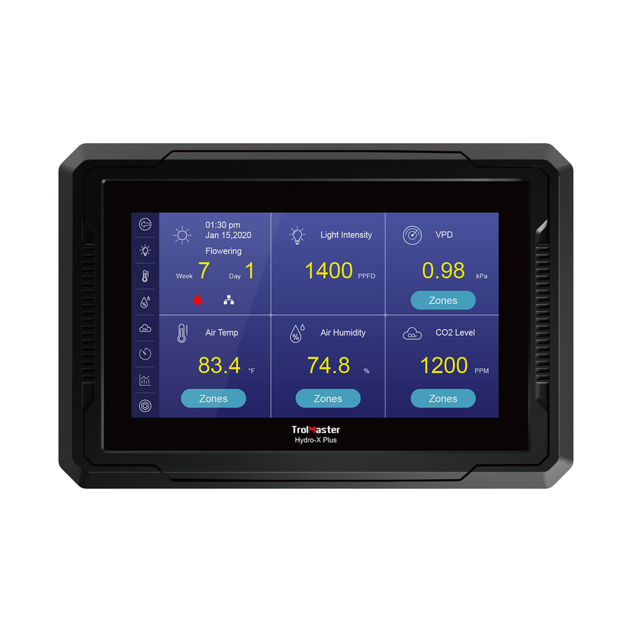 TrolMaster Hydro X  HCS-3 Hydro X Plus Grow Room Controller