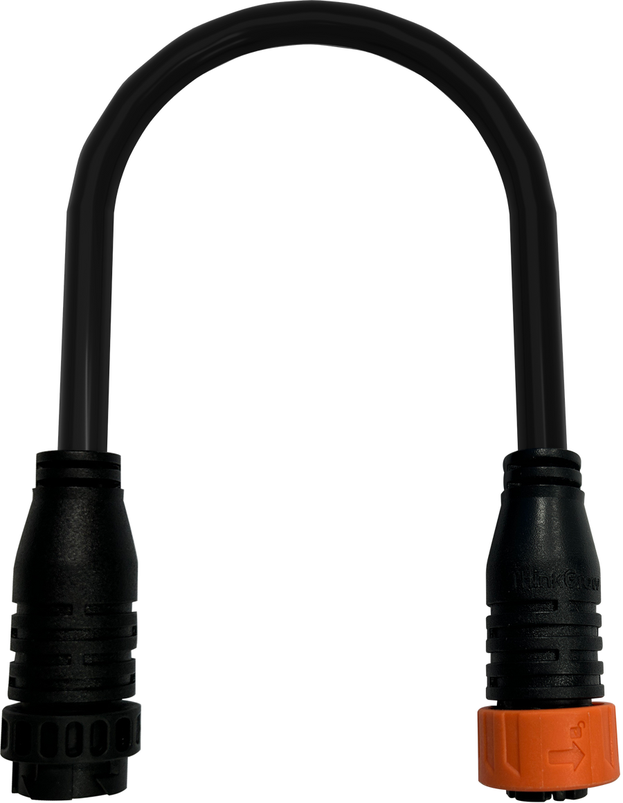 ThinkGrow TDC-2 12” Daisy Chain Connector for Model One or ICL-300 LED Grow Lights.