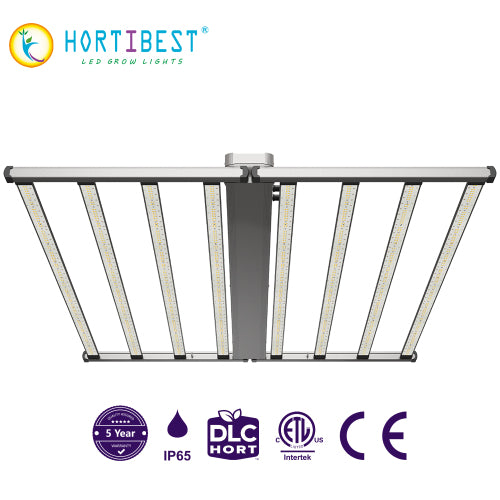 Hortibest OG8-3300 4' x 4' 900W 200-277V Commercial Tri-Channel Full Spectrum LED Grow Light