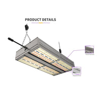 Thumbnail for HortiBest Jellyfish JF-3000 LED Grow Light – 900W 240V High-Performance, DLC Certified, Energy-Efficient for Indoor & Greenhouse Growing – Waterproof, Full-Spectrum, True 1:1 HPS Replacement