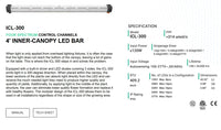 Thumbnail for ThinkGrow ICL-300 120W LED Grow Light For Inner Canopy Lighting