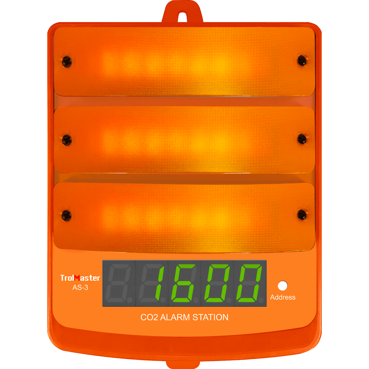 TrolMaster AS-3 CO2 Alarm Station Amber — view 2
