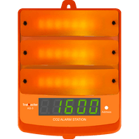 Thumbnail for TrolMaster AS-3 CO2 Alarm Station Amber — view 2