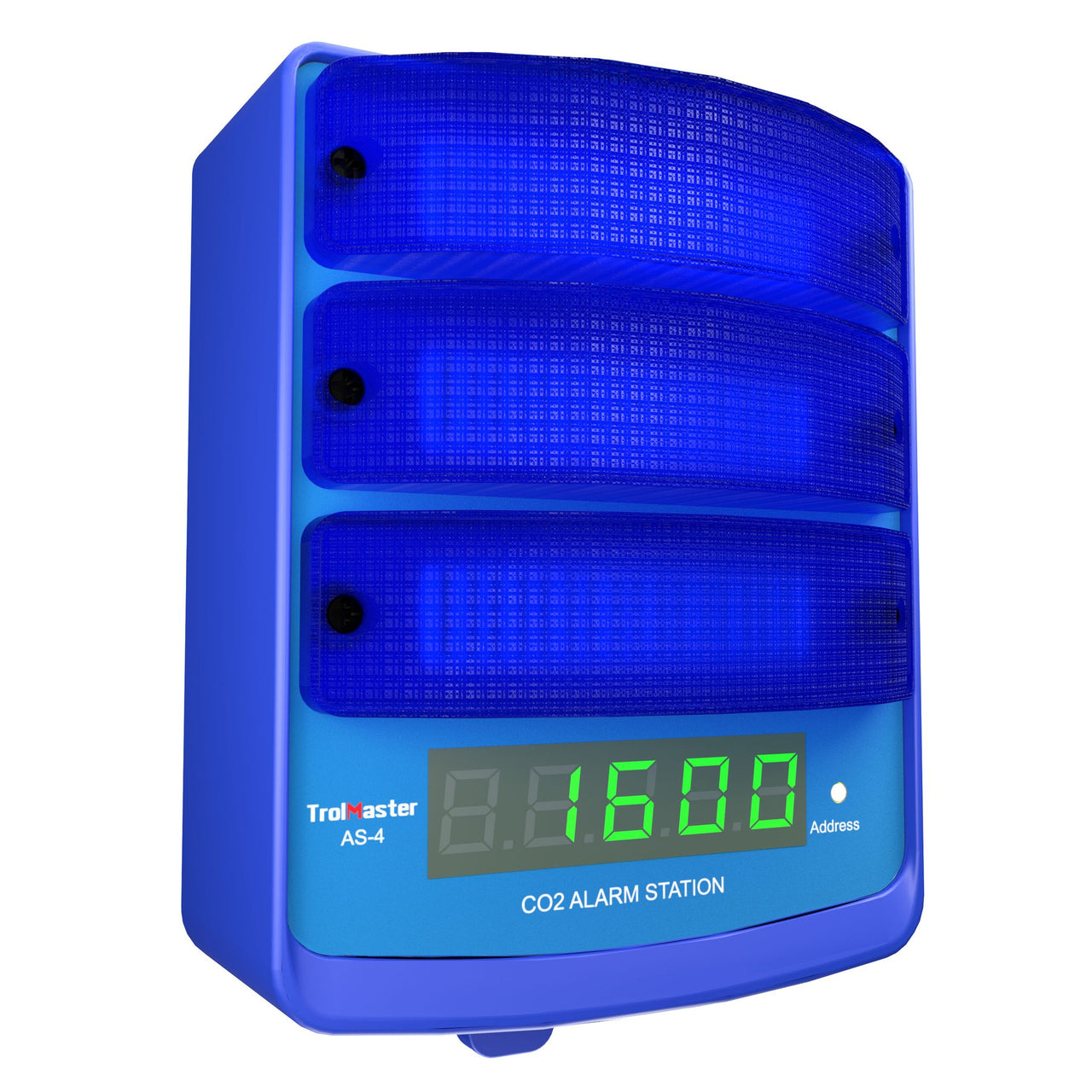 TrolMaster AS-4 CO2 Alarm Station Blue