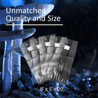 Thumbnail for Ace of Spades Large Mushroom Grow Bag. 8mil with double wall Injection Port. 300 total bags. - Forever Green Indoors