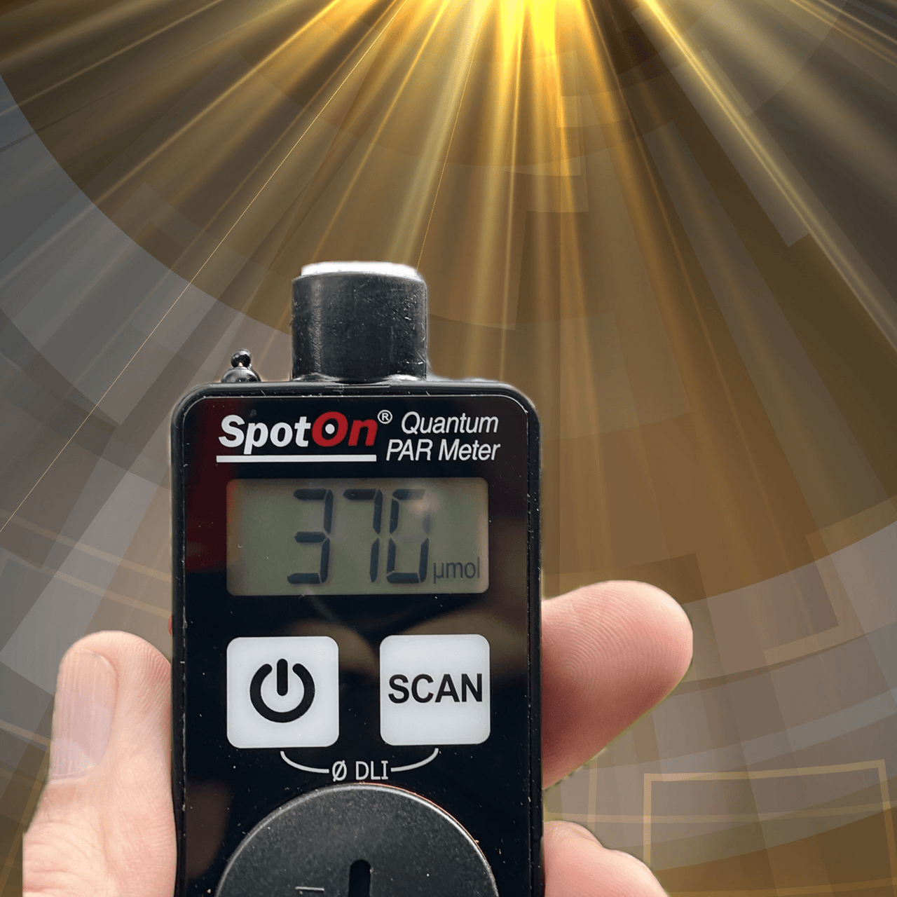 SpotOn Scientific Quantum PAR Meter Accurate Measurement Of Photosynthetic Light And DLI For Optimal Growth. - Forever Green Indoors