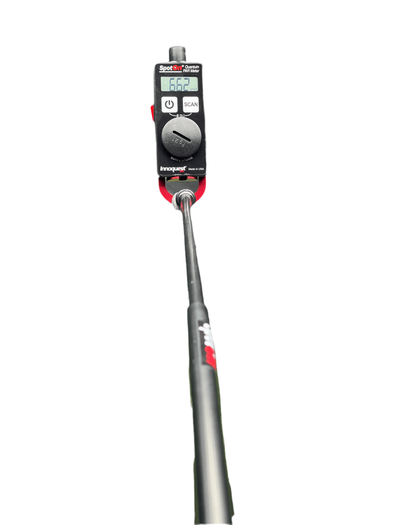 SpotOn Scientific Quantum PAR Meter Bundle + 32" Extension Arm To Read PPFD Deeper In Plant Canopies. Also Calculates DLI. - Forever Green Indoors