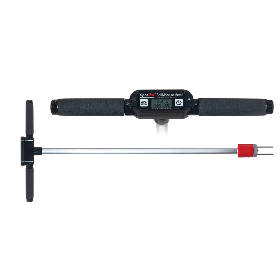 SpotOn Turf Soil Moisture, EC and Temperature Meter. 36" Tall.