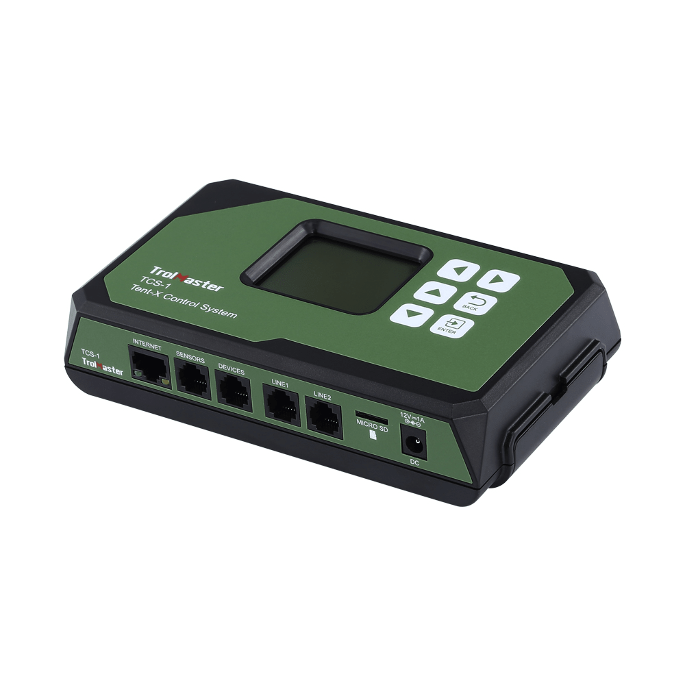 TrolMaster Tent X Tent - X Main Controller with 3 - in - 1 Sensor. Free Phone App. - Forever Green Indoors