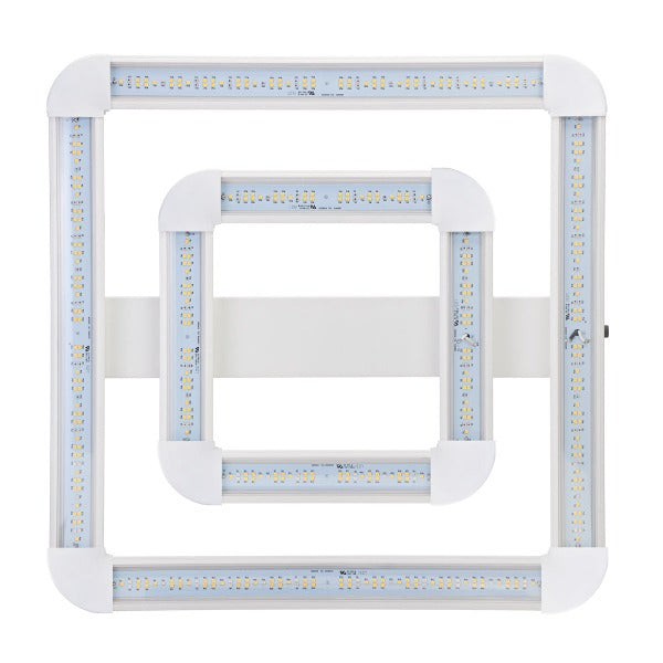 FGI Square 2 LED Grow Light. 220W full spectrum plus far red diodes.