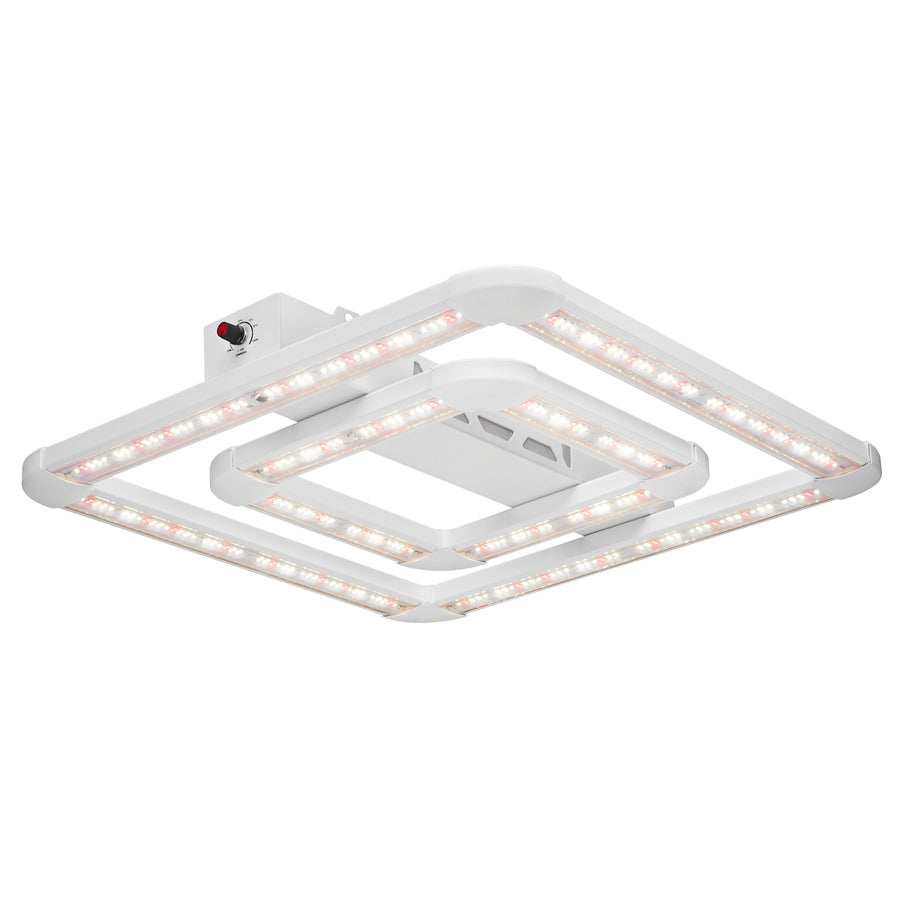 FGI Square 2 LED Grow Light. 220W full spectrum plus far red diodes.