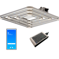 Thumbnail for The FGI Square 3 Wifi Smart 3x3 LED Grow light with 730nm Far Red 