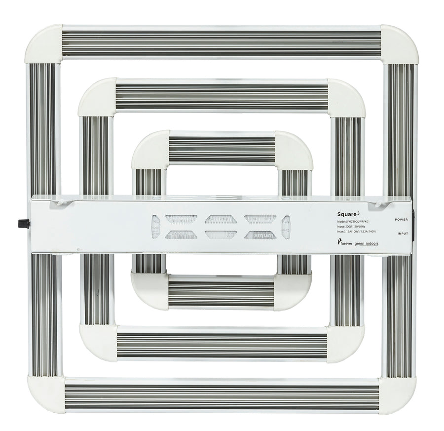 FGI Square 3 Full Spectrum LED Grow Light. Built In Dimming Plus Far Red Boost.
