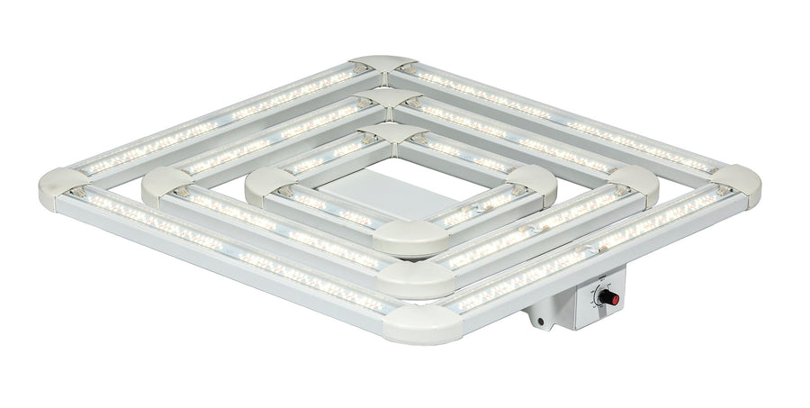 FGI Square 3 Full Spectrum LED Grow Light. Built In Dimming Plus Far Red Boost.