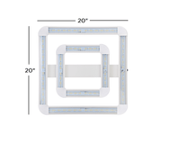 Thumbnail for FGI Square 2 220W Full Spectrum LED Grow Light. Great for 2 x 2 grow spaces and tents. - Forever Green Indoors